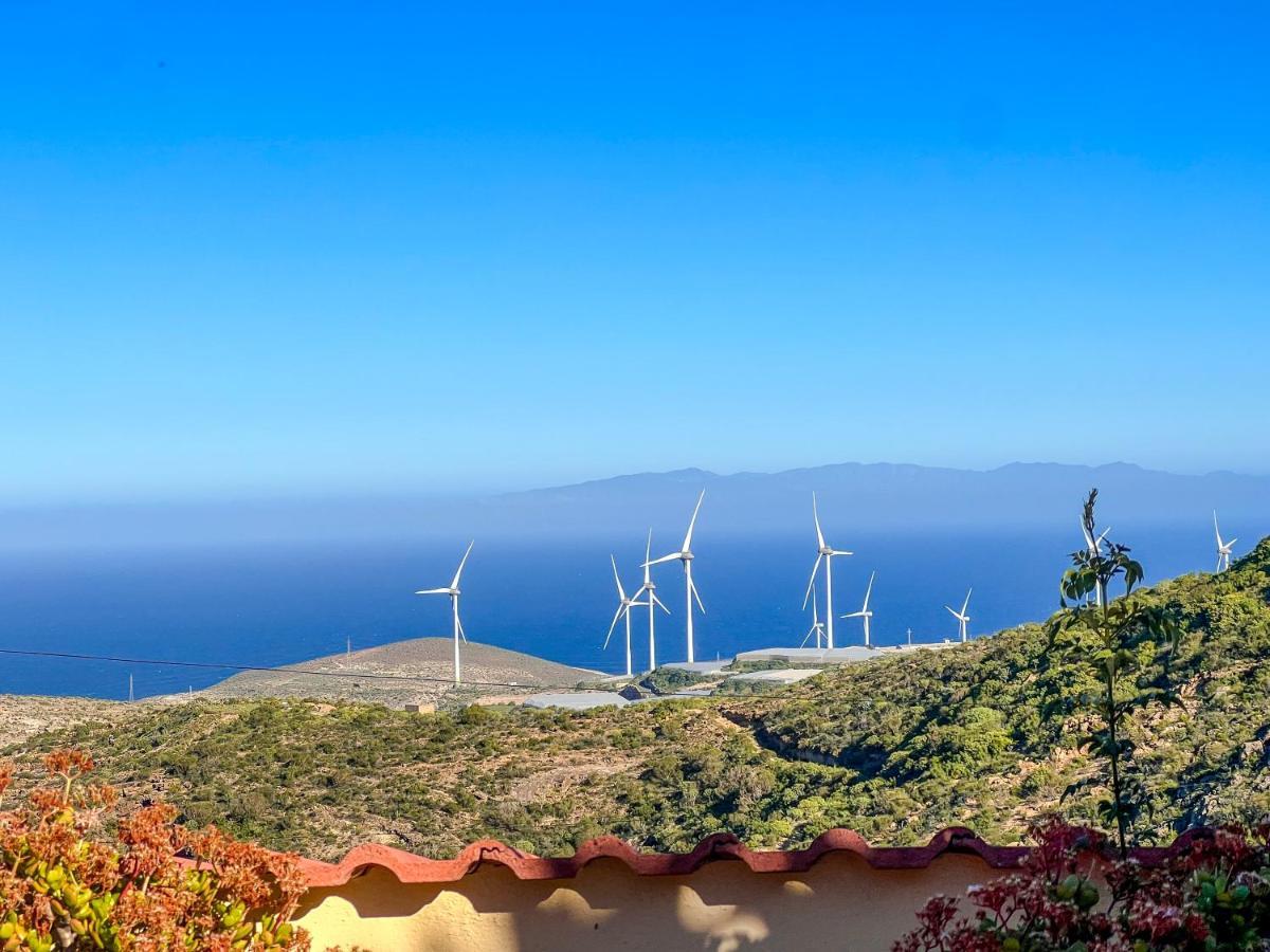 Exquisite Rural House With Garden, Pool And Sea Views Villa Arico Viejo Buitenkant foto