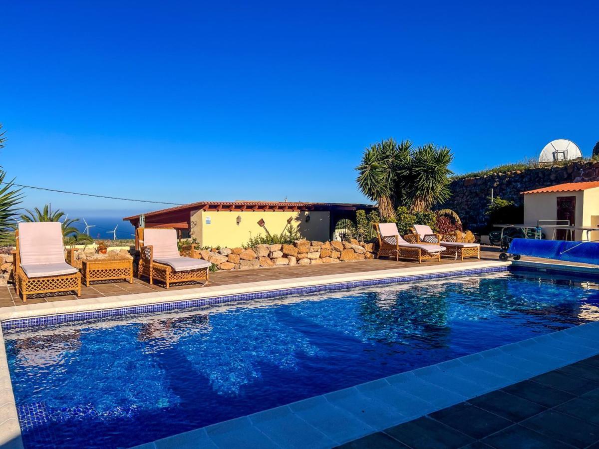 Exquisite Rural House With Garden, Pool And Sea Views Villa Arico Viejo Buitenkant foto