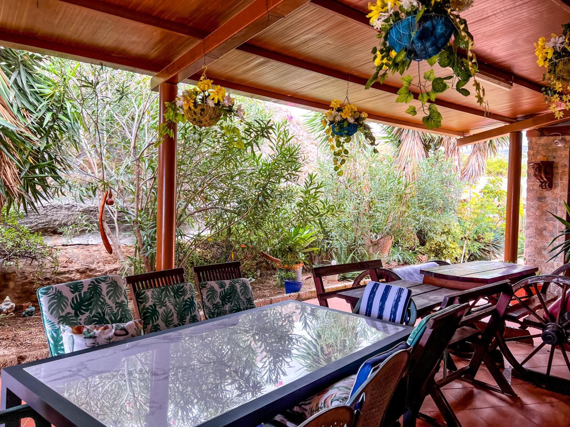 Exquisite Rural House With Garden, Pool And Sea Views Villa Arico Viejo Buitenkant foto