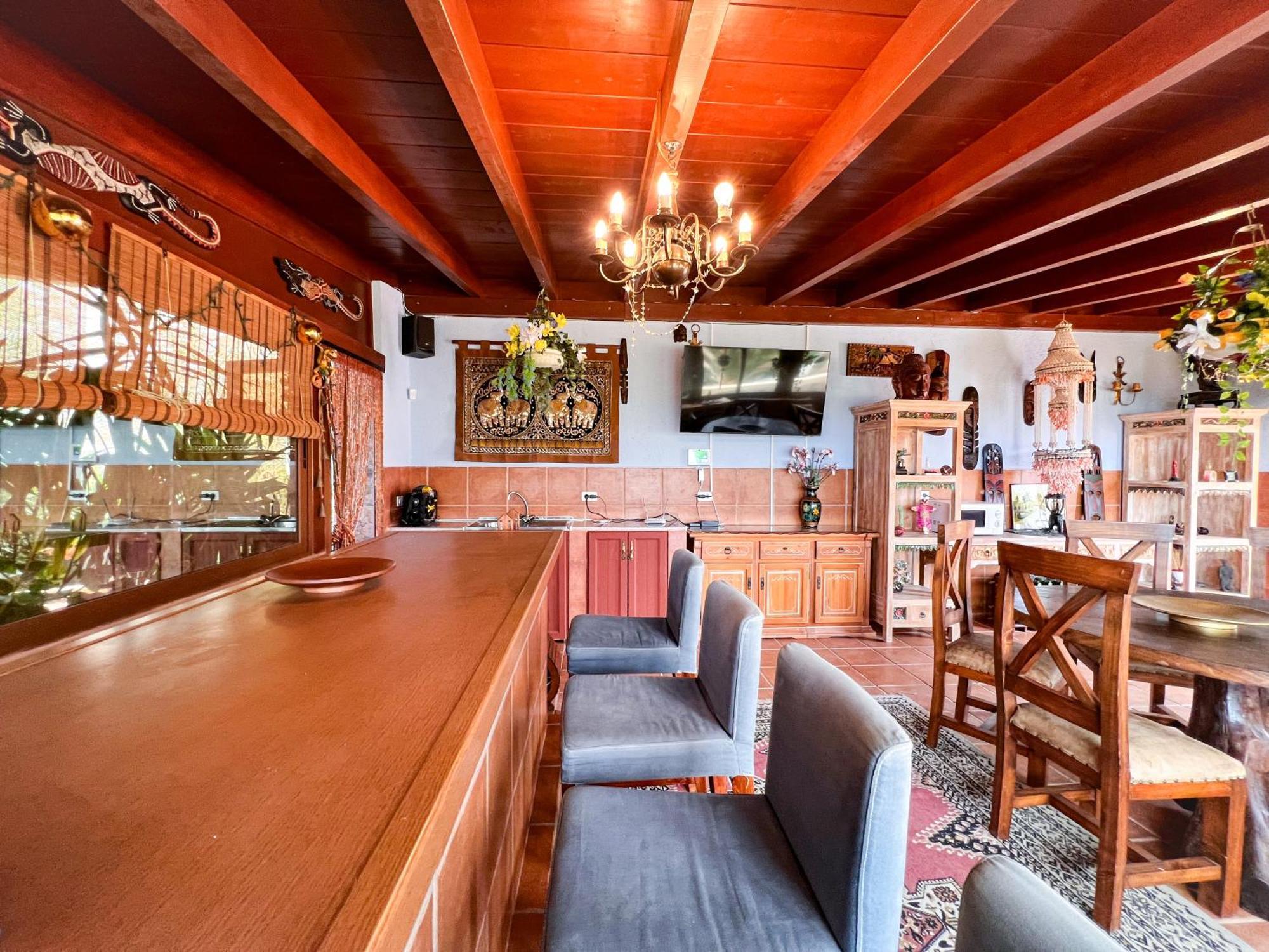 Exquisite Rural House With Garden, Pool And Sea Views Villa Arico Viejo Buitenkant foto
