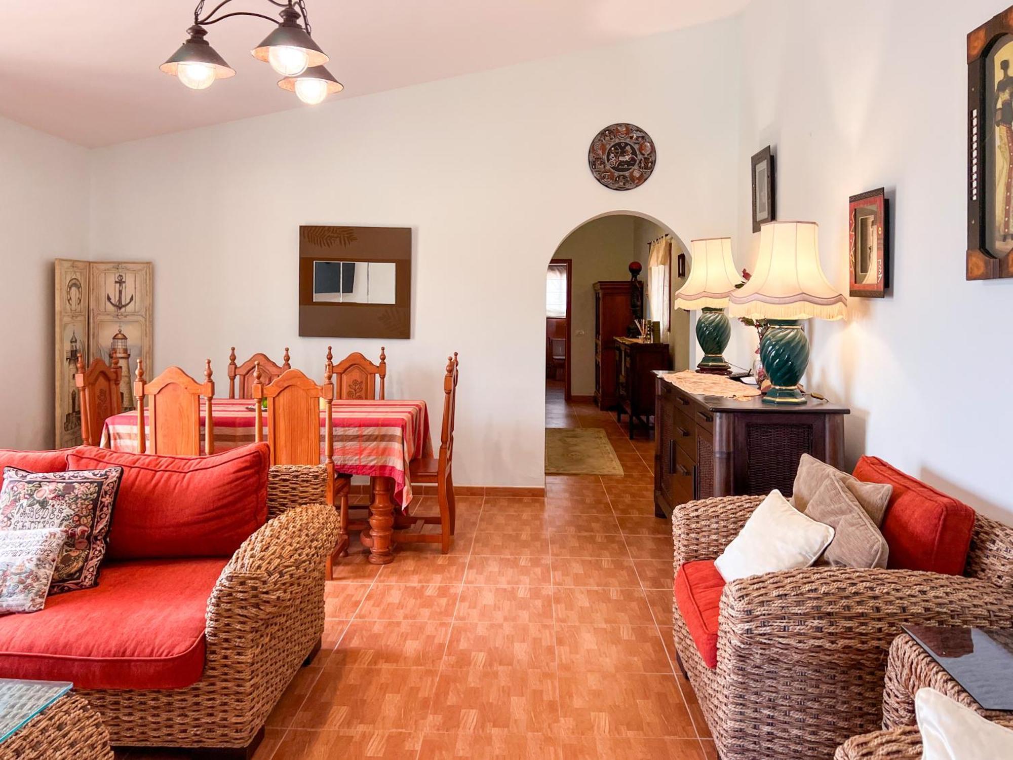Exquisite Rural House With Garden, Pool And Sea Views Villa Arico Viejo Buitenkant foto