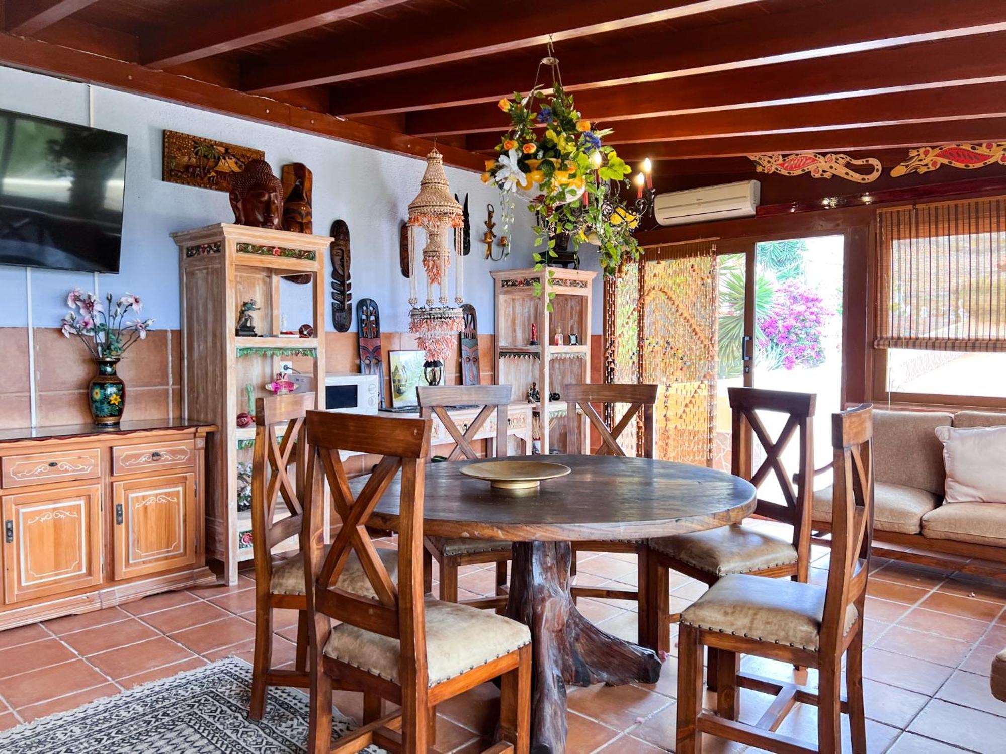 Exquisite Rural House With Garden, Pool And Sea Views Villa Arico Viejo Buitenkant foto