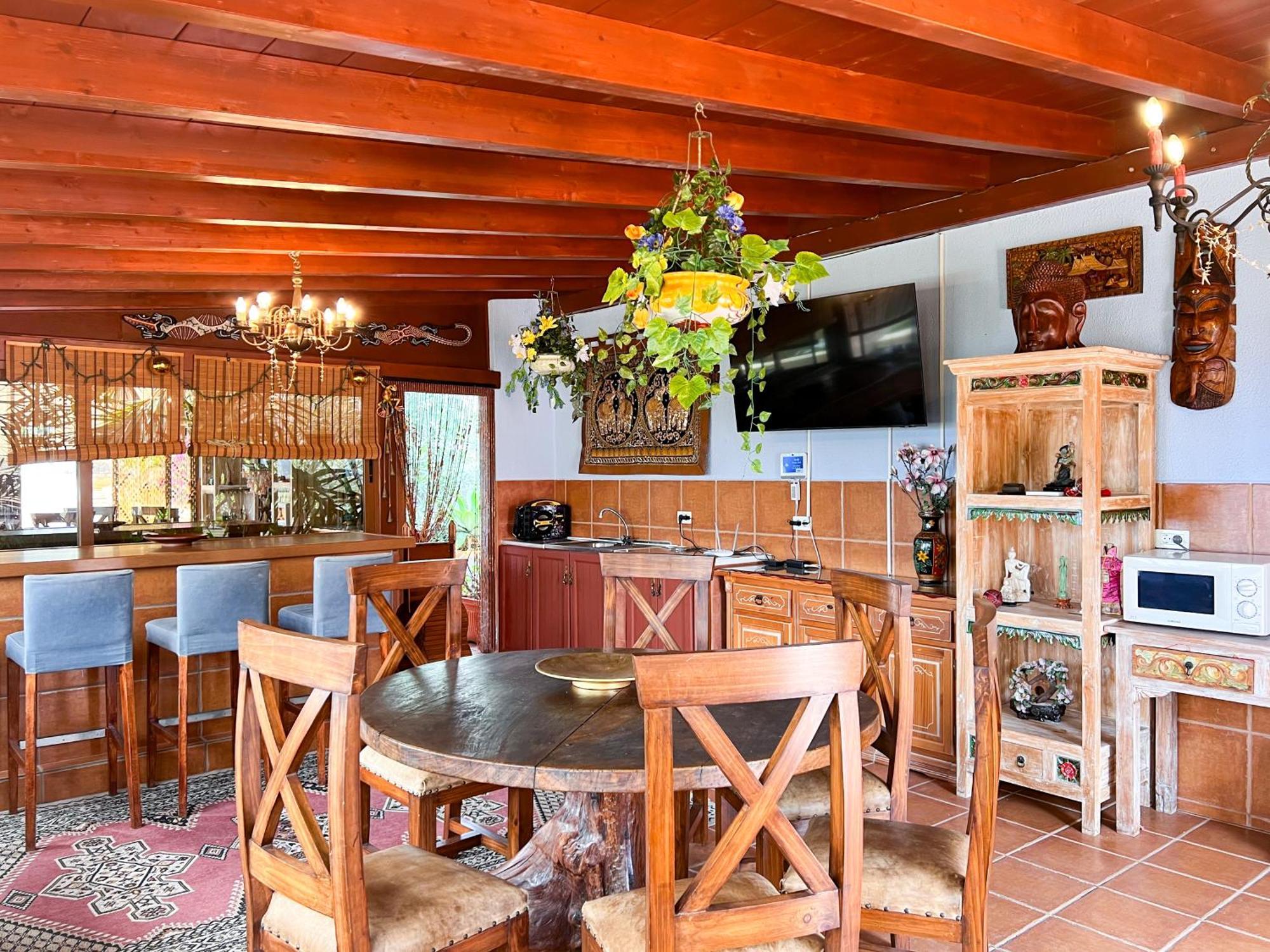 Exquisite Rural House With Garden, Pool And Sea Views Villa Arico Viejo Buitenkant foto